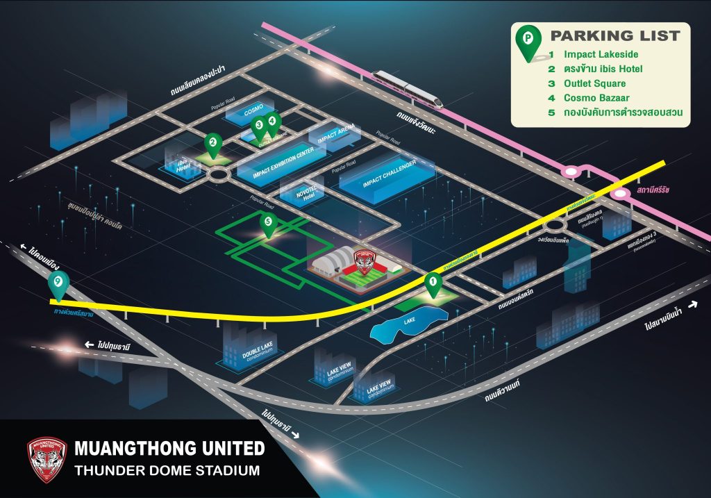 Parking at Thunderdome Stadium