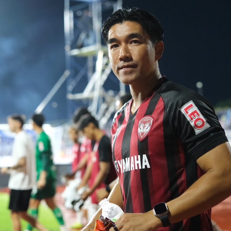 Match action from Muangthong United vs Ayutthaya United in the Thai League 1. | ภาพการแข่งขัน เมืองทอง ยูไนเต็ด พบ อยุธยา ยูไนเต็ด ไทยลีก 1