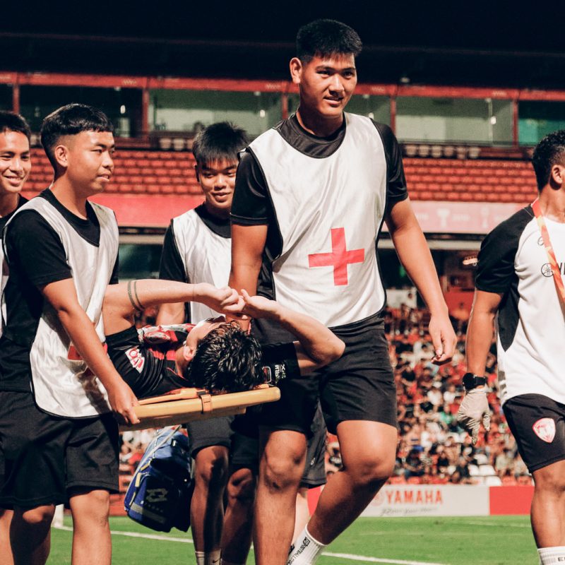 Match photos from Muangthong United vs Kanchanaburi Power FC in the Thai League 1 on August 31, 2025. | ภาพบรรยากาศหลังเกม เมืองทอง ยูไนเต็ด พบ พลังกาญจน์ เอฟซี