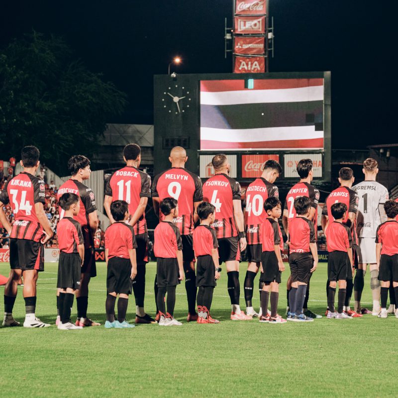 Match photos from Muangthong United vs Kanchanaburi Power FC in the Thai League 1 on August 31, 2025. | ภาพบรรยากาศหลังเกม เมืองทอง ยูไนเต็ด พบ พลังกาญจน์ เอฟซี