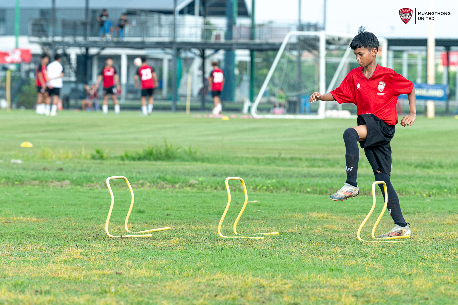 U12 team training